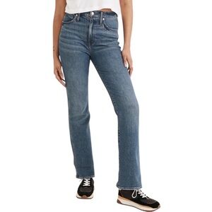 MADEWELL Tall '90s High-Rise Bootcut‎ Jeans in Medium Wash Size 28T Tall